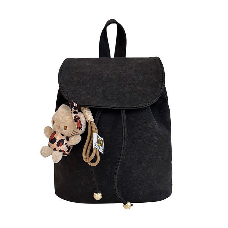 Retro Fashion Casual Women’s Backpack – Soft PU Leather Shoulder Bag