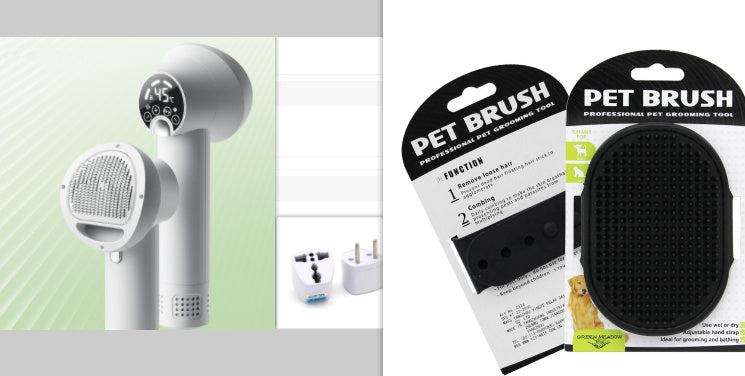 Smart Pet Hair Dryer Comb β 2-in-1 Dog & Cat Grooming Dryer & Brush