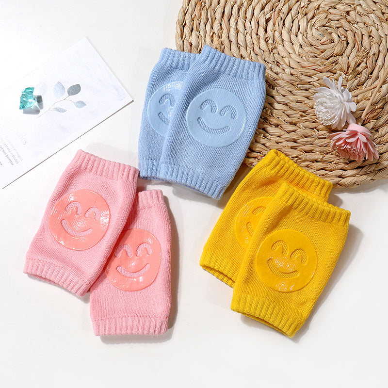 Baby Knee Pads – Soft Terry Anti-Slip Crawling Protector Socks for Infants