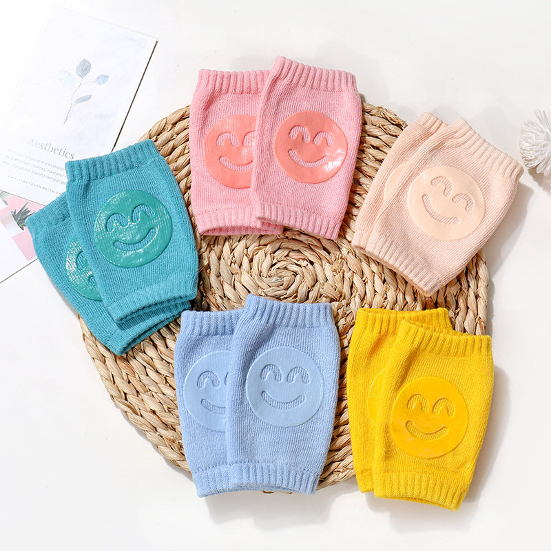 Baby Knee Pads – Soft Terry Anti-Slip Crawling Protector Socks for Infants