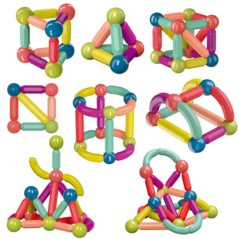 Magnetic Stick Building Blocks – STEM Educational Construction Toy for Kids
