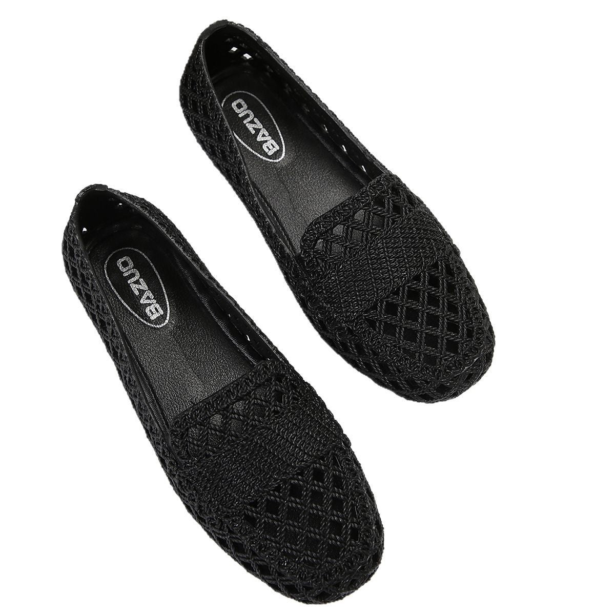 Women’s Mesh Breathable Flats – Lightweight Casual Summer Shoes