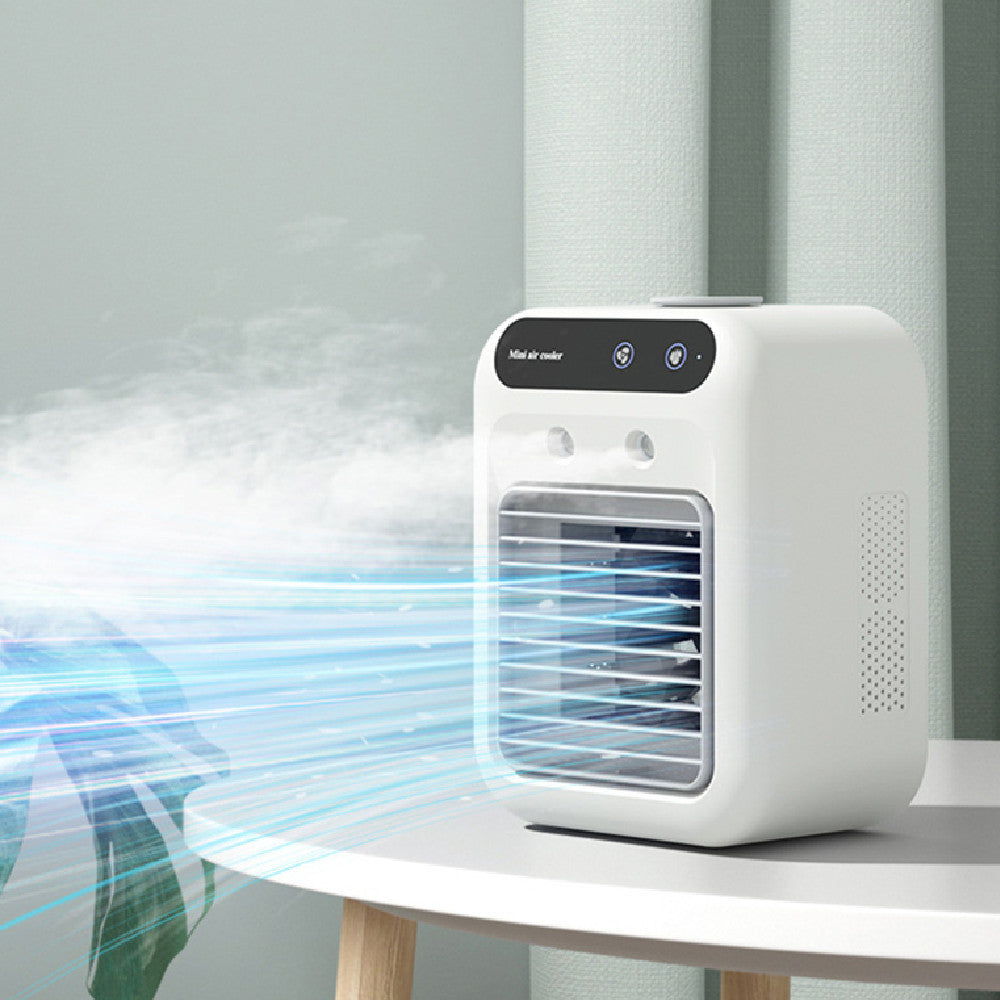 Portable Mini Air Conditioner – Air Cooler Fan & Humidifier for Room, Office & Car