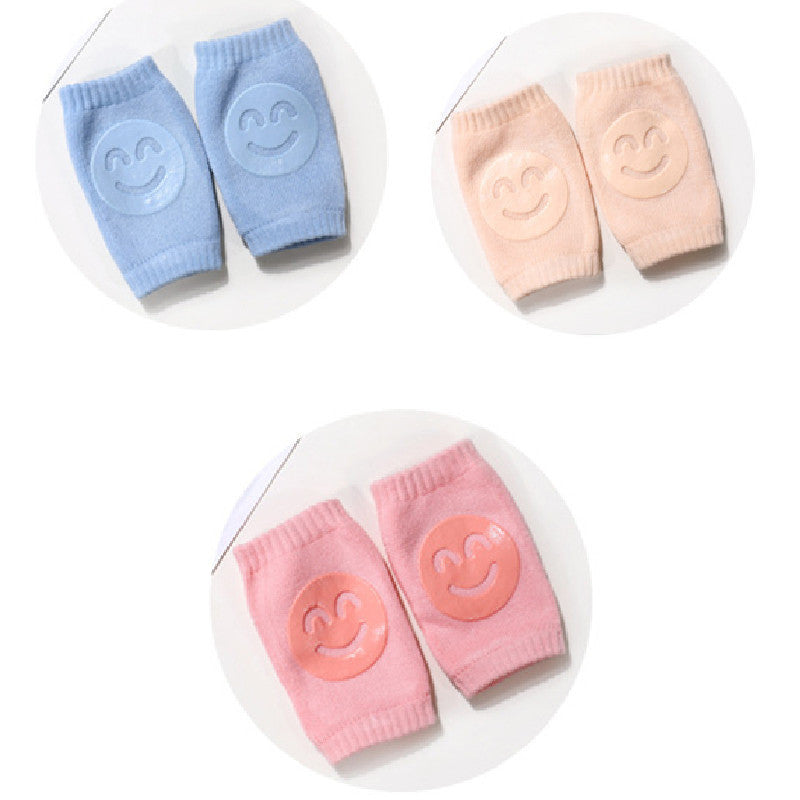 Baby Knee Pads – Soft Terry Anti-Slip Crawling Protector Socks for Infants