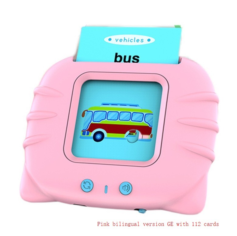 Kids Early Education English Learning Machine – Interactive Flash Card Device
