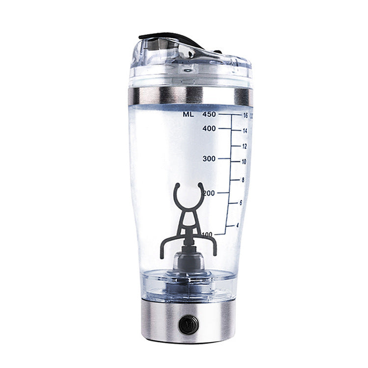 USB Electric Shaker Cup β Rechargeable Protein Shake & Coffee Mixer Bottle