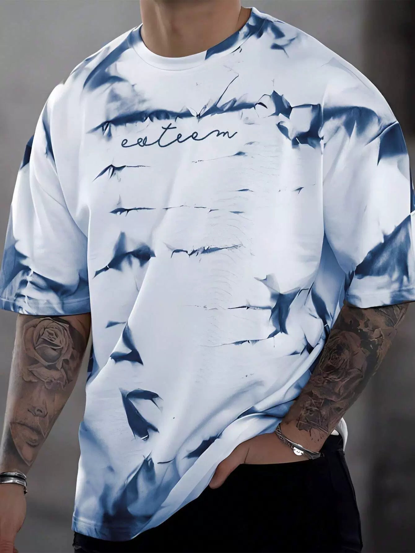 3D Printed Abstract T-Shirt