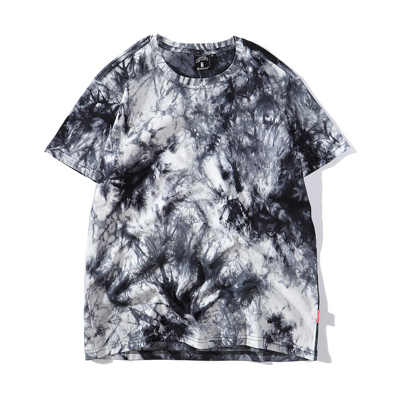 Abstract Printed Cotton T-Shirt