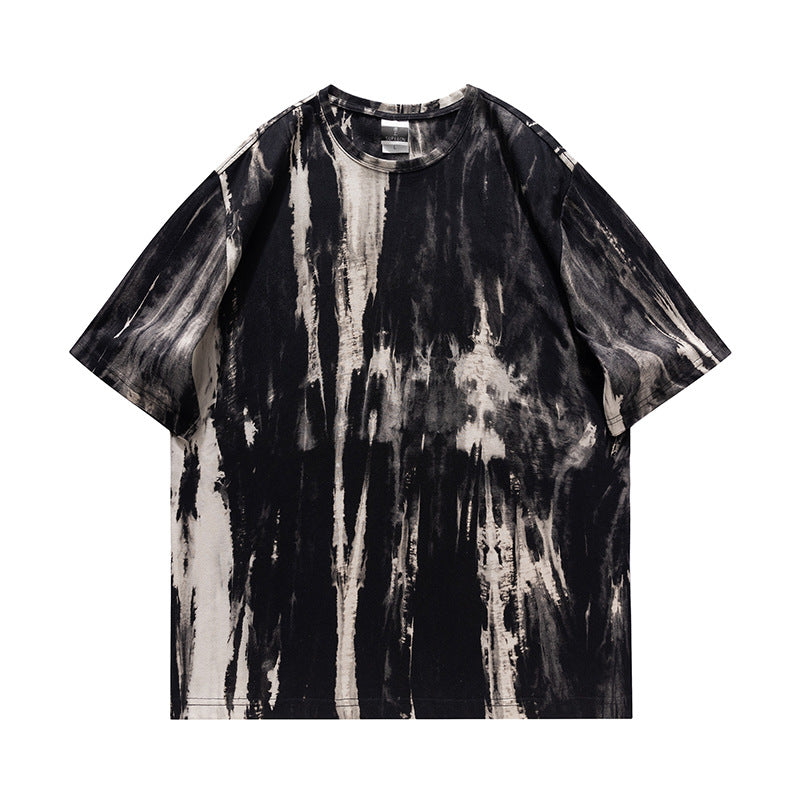 Abstract Printed Cotton T-Shirt