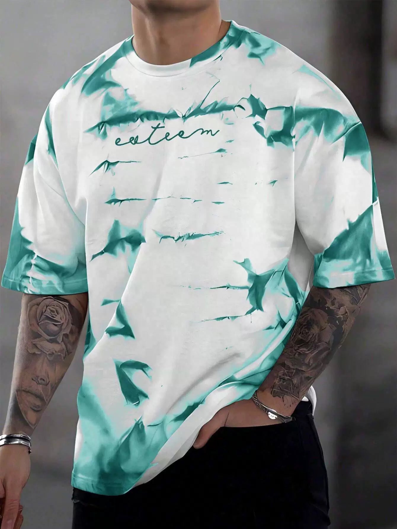 3D Printed Abstract T-Shirt