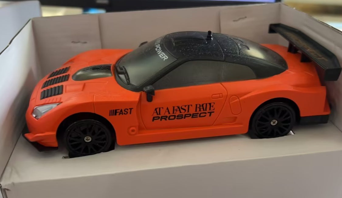 2.4G 4WD Drift RC Car – Remote Control Racing Car with LED Lights & Extra Tires for Kids