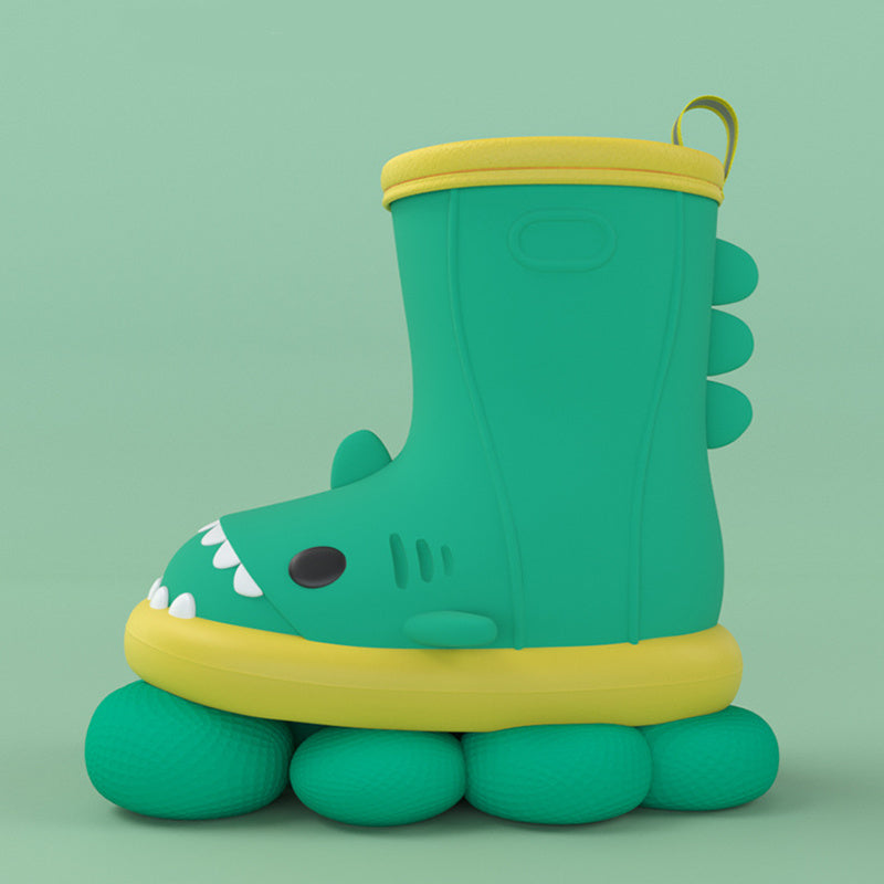 Shark Design Kids Rain Boots – Waterproof Rubber Shoes for Boys & Girls