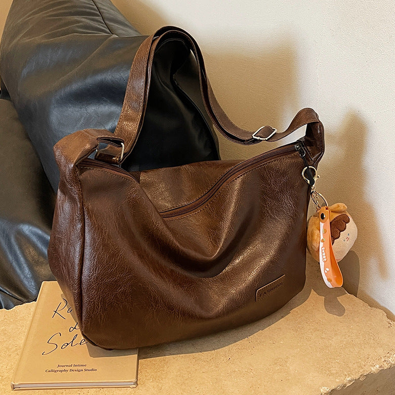 Fashionable Retro High-Grade Women’s Shoulder Messenger Bag – All-Match Casual Handbag