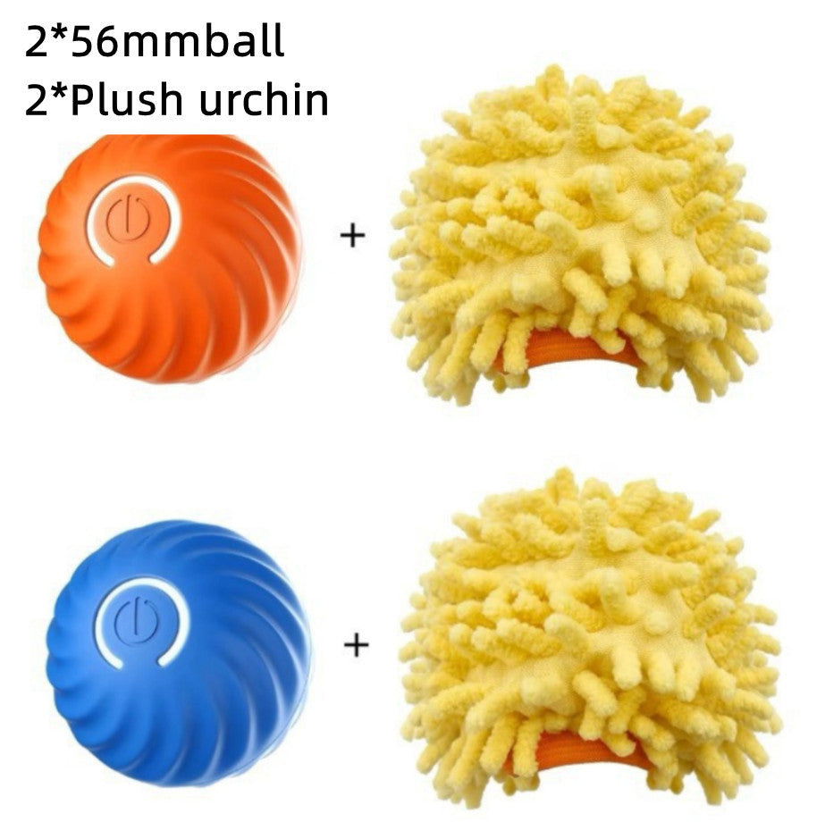 Durable Rubber Dog Ball Toy – Chew & Training Ball for Puppies & Dogs