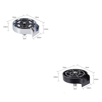 High-Pressure Cup Washer for Sink – Automatic Faucet Attachment for Mugs, Bottles & Glasses