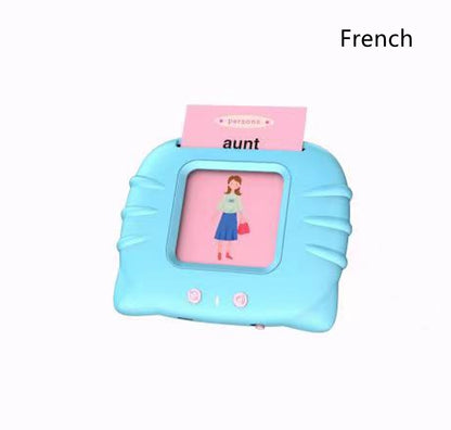 Kids Early Education English Learning Machine – Interactive Flash Card Device