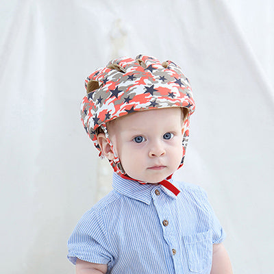 Baby Safety Helmet – Soft Cotton Protective Headgear for Toddlers