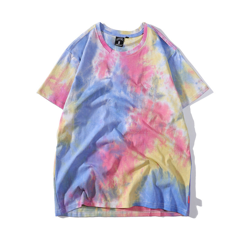 Abstract Printed Cotton T-Shirt