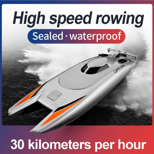 Electric RC Racing Boat – High-Speed 2.4G Remote Control Speedboat for Kids & Adults