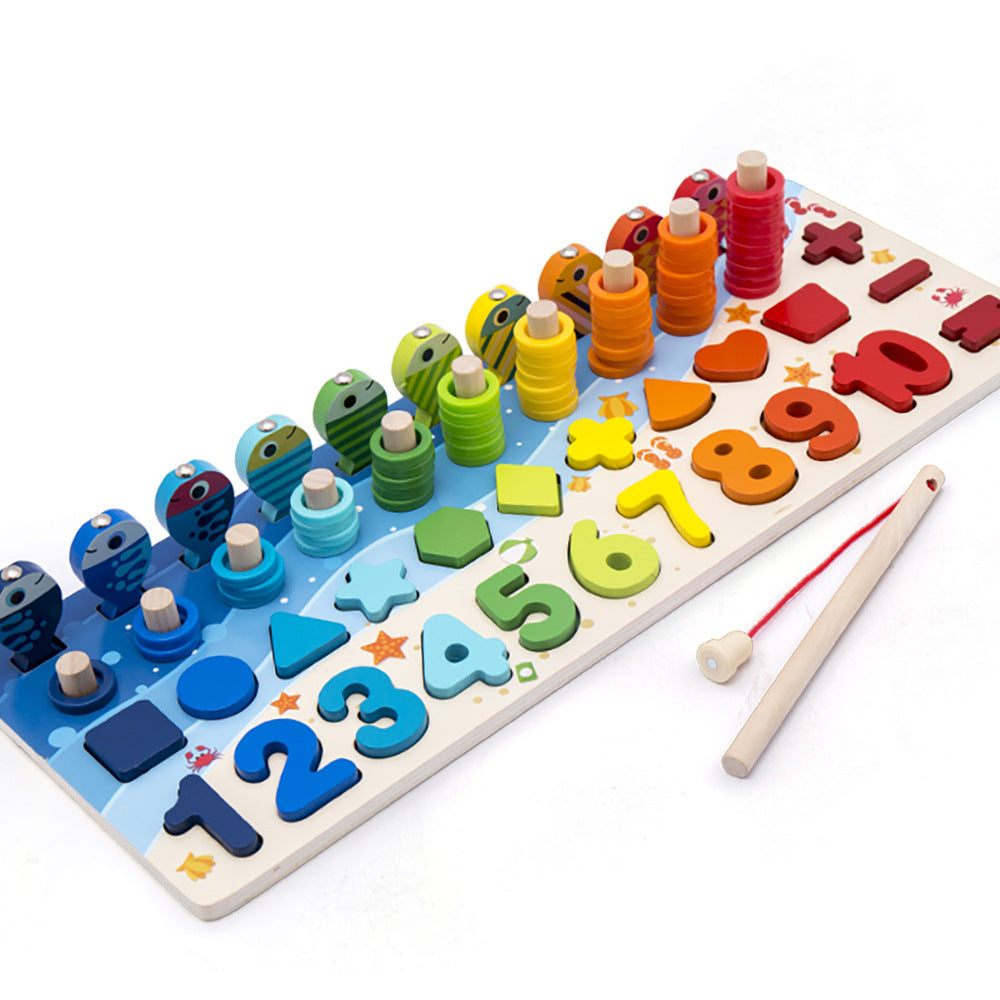 3D Alphabet & Number Puzzle Board – Montessori Early Learning Toy for Kids