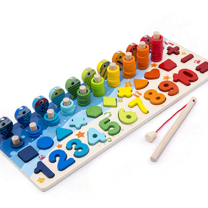 3D Alphabet & Number Puzzle Board – Montessori Early Learning Toy for Kids
