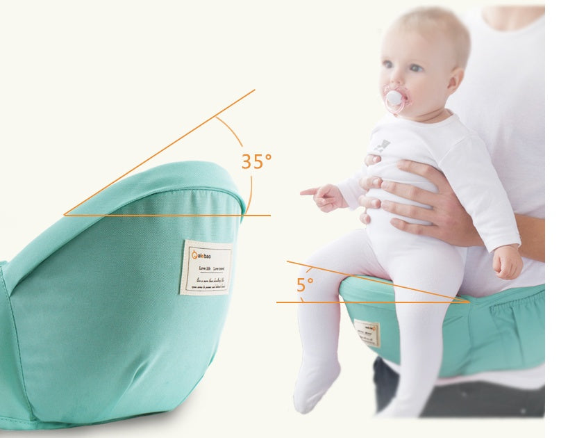 Multi-Functional Baby Carrier with Waist Stool – Ergonomic Infant Hip Seat for Parents