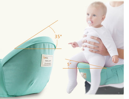 Multi-Functional Baby Carrier with Waist Stool – Ergonomic Infant Hip Seat for Parents
