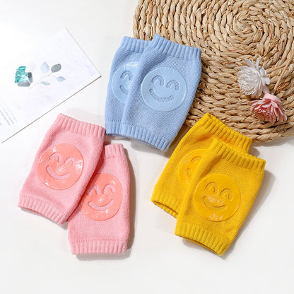 Baby Knee Pads – Soft Terry Anti-Slip Crawling Protector Socks for Infants