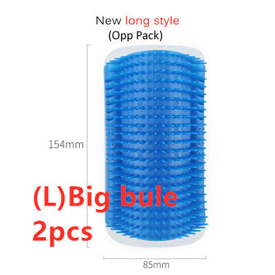 Cat Self-Grooming Brush – Wall Corner Rubbing & Massaging Tool