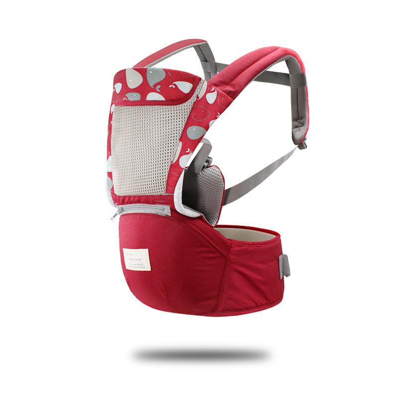 Multi-Functional Baby Carrier with Waist Stool – Ergonomic Infant Hip Seat for Parents