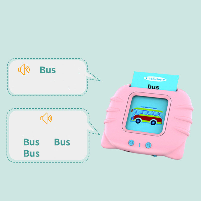 Kids Early Education English Learning Machine – Interactive Flash Card Device
