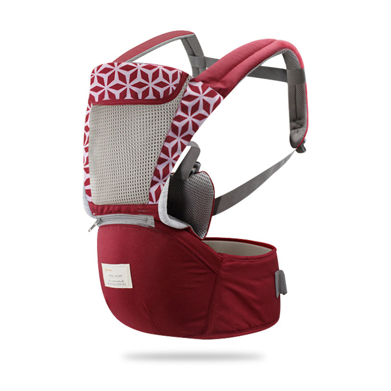 Multi-Functional Baby Carrier with Waist Stool – Ergonomic Infant Hip Seat for Parents