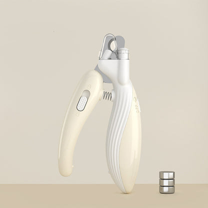 Pet Nail Clippers with LED Light – Dog & Cat Grooming Nail Trimmer