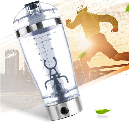 USB Electric Shaker Cup – Rechargeable Protein Shake & Coffee Mixer Bottle