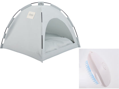 Cat Tent Bed & Dog House – Portable Indoor Pet Nest with Cushion