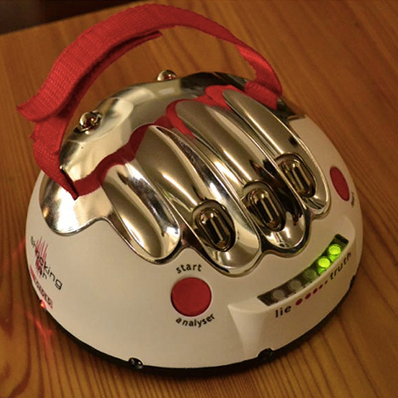 Mini Electric Shock Lie Detector Party Game – Truth or Dare Decompression Toy