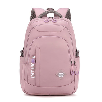 Large Capacity Waterproof Backpack – School, College & Travel Bag for Girls