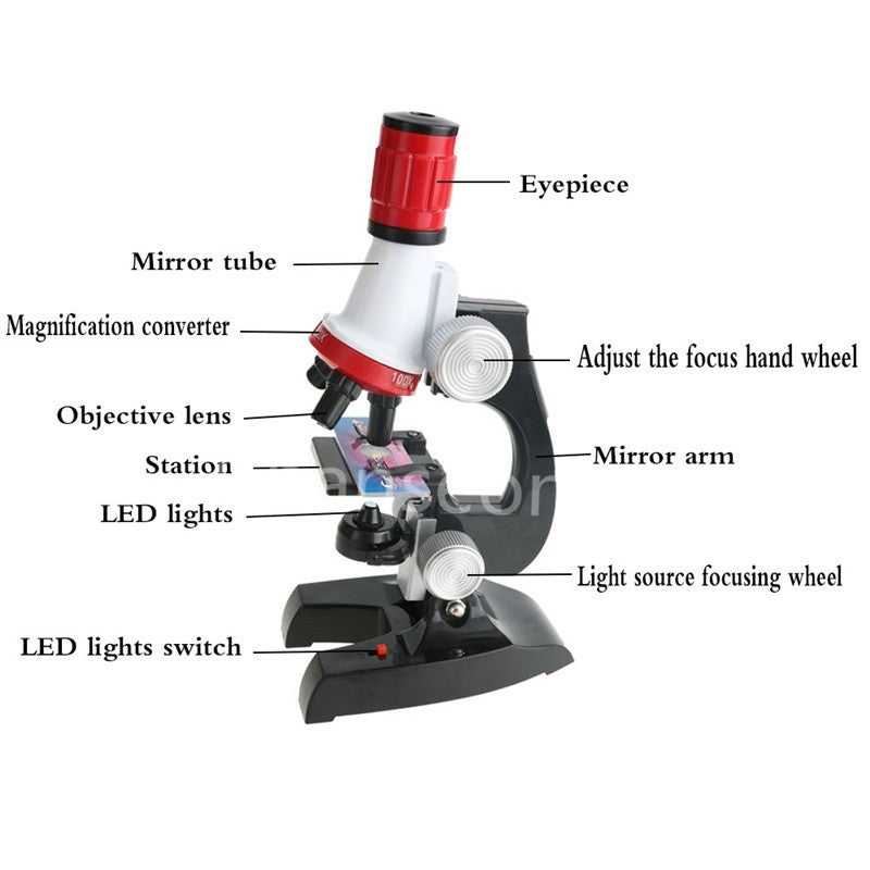 Kids Educational Microscope – Biological Science Toy for Early Learning & STEM Education