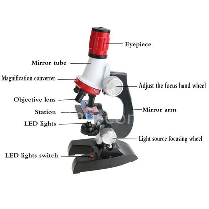 Kids Educational Microscope – Biological Science Toy for Early Learning & STEM Education