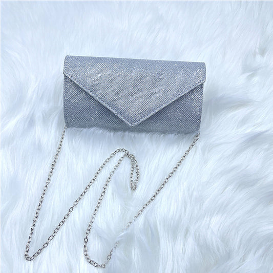 Women’s Glitter Clutch Bag – Evening Party & Dinner Shoulder Purse