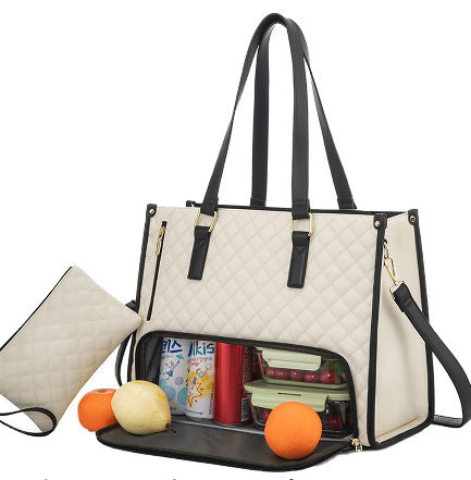 Women’s Insulated Tote Bag – Fashion Lunch Bag & Laptop Handbag