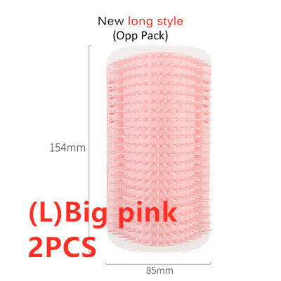 Cat Self-Grooming Brush – Wall Corner Rubbing & Massaging Tool