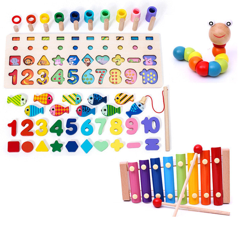 3D Alphabet & Number Puzzle Board – Montessori Early Learning Toy for Kids