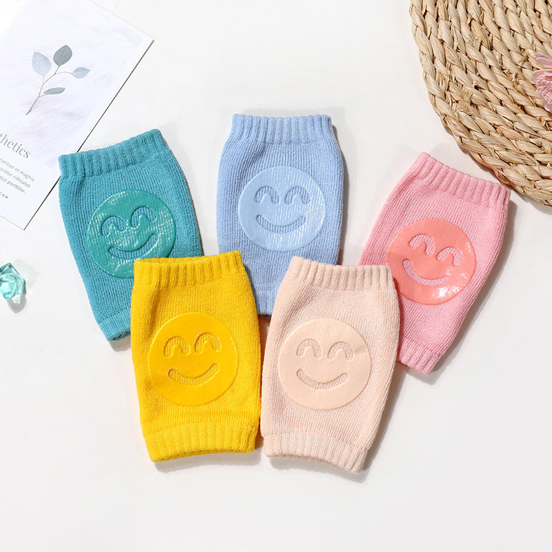 Baby Knee Pads – Soft Terry Anti-Slip Crawling Protector Socks for Infants
