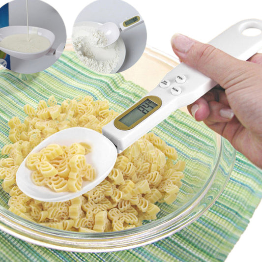 LCD Digital Kitchen Measuring Spoon – Electronic Food Scale for Cooking, Baking & Coffee