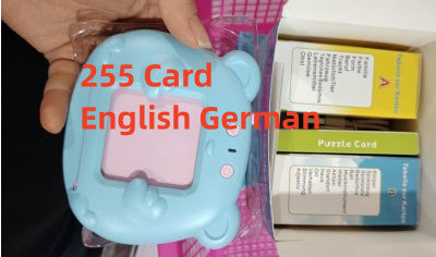 Kids Early Education English Learning Machine – Interactive Flash Card Device