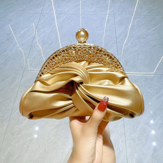 Luxury Diamond-Studded Clutch Mini – Evening & Party Wear Bag