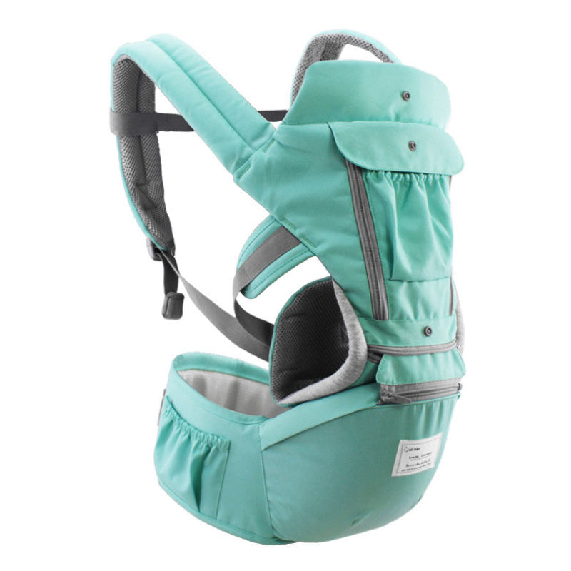 Multi-Functional Baby Carrier with Waist Stool – Ergonomic Infant Hip Seat for Parents