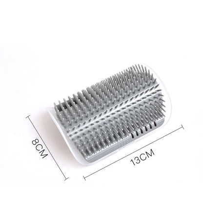Cat Self-Grooming Brush – Wall Corner Rubbing & Massaging Tool