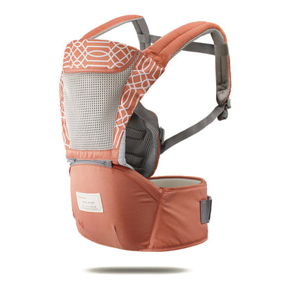 Multi-Functional Baby Carrier with Waist Stool – Ergonomic Infant Hip Seat for Parents